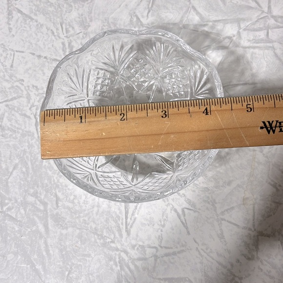 Crystal dessert bowls set of 4  Shannon by Godinger NEW IN BOX - Picture 4 of 9